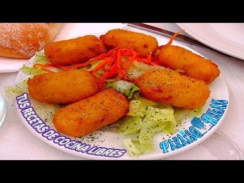 Croquetas caseras de pollo o Jamón