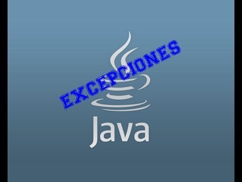 Curso java: Videotutorial 13: Excepciones