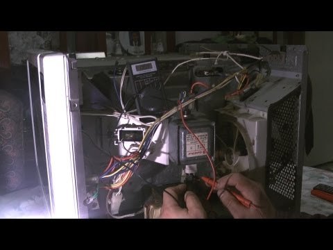 Reparando El Horno Micro Ondas - Practica - Reparación y Medición de Componentes - Parte2