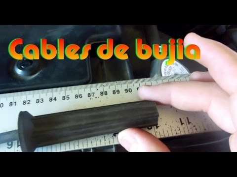 Chequeando cables de bujia con multímetro