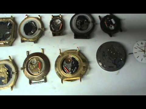 Desarme y armado de reloj de pila parte 1