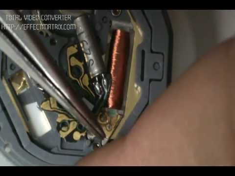 Desarme y armado de reloj de pila parte 3