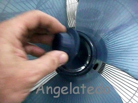 Reparación de ventilador de pie, ... paso a paso.