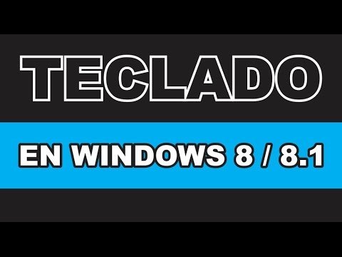Configura tu teclado en Windows 8