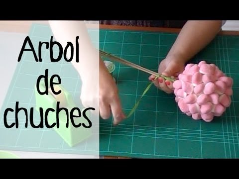 Decoración de fiestas infantiles: Topiario de golosinas.