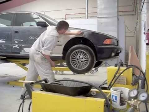 Pintar un coche. Proceso completo