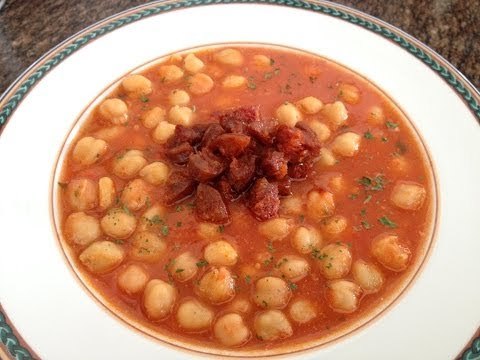 Guiso de garbanzos - Una receta sencilla