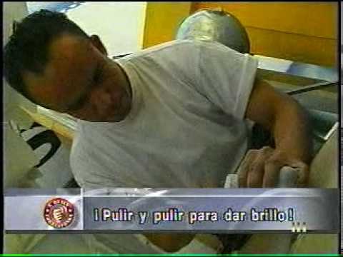 Trabajando moldes con resina cristal