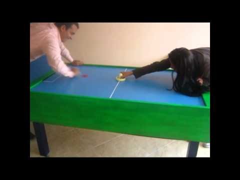 Mesa de Air Hockey casera