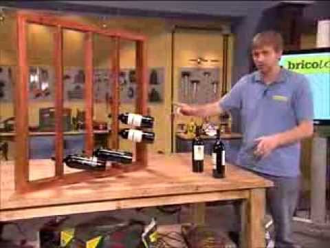 Como hacer un Botellero de madera