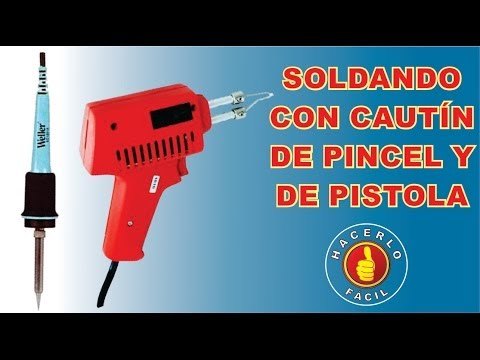 Aprende a soldar con cautín
