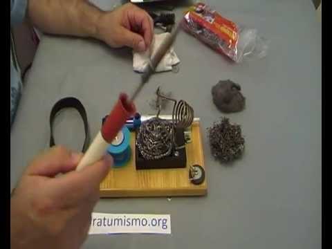 Limpiar la punta del soldador