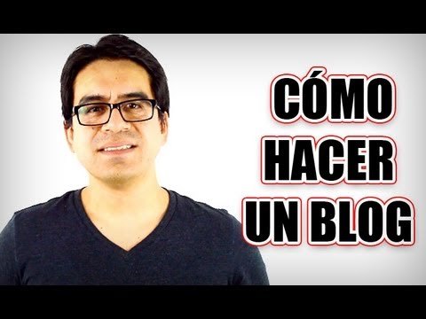 Cómo crear un blog