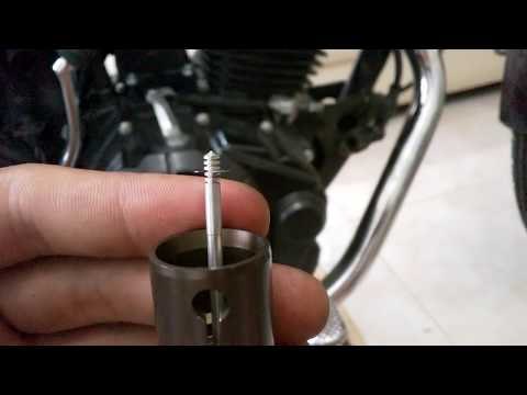 Ajustar aguja del carburador de moto