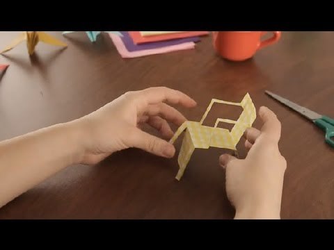 Hacer Sillas de Playa de Papel - Manualidades