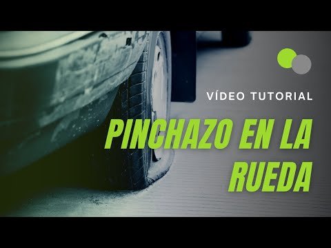 Reparar un pinchazo en una rueda o neumático