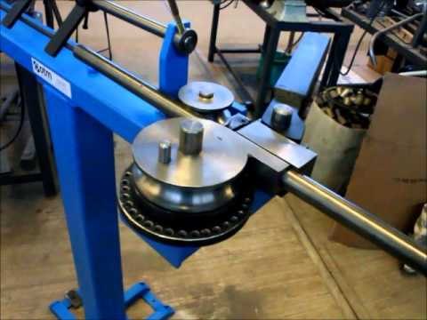 Dobladora de tubo manual