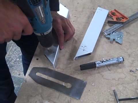 Armado de puertas de aluminio