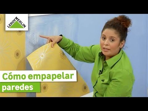 Cómo empapelar paredes
