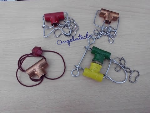 Juegos de ingenio con piezas de fontanería