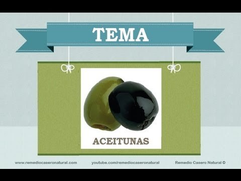 Nutrientes y propiedades de las aceitunas