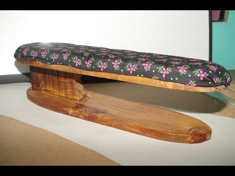 Hacer mesita para planchar pantalón y camisa