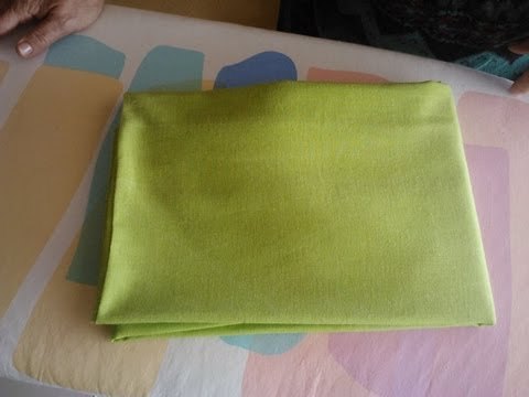 Planchar y doblar perfectamente sábanas