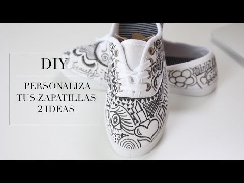 Decora tus zapatillas tennis