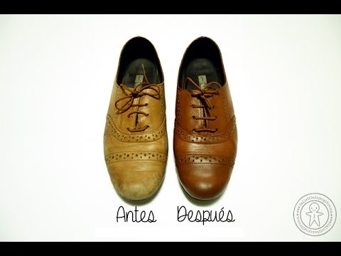 Teñir zapatos de cuero