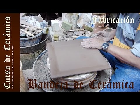 Fabricar bandeja de cerámica
