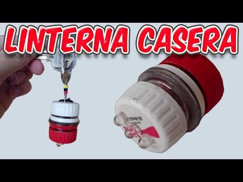 Mini linterna led casera