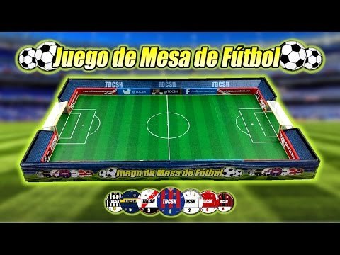 Juego de fútbol de mesa