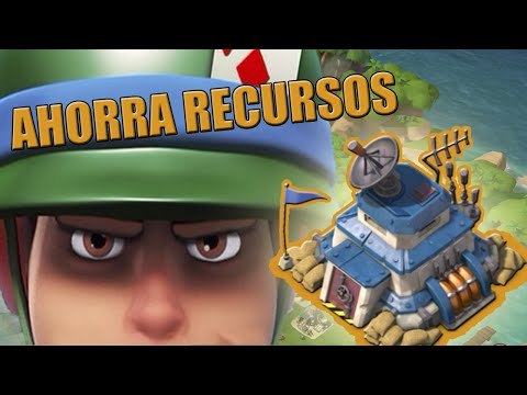Boom Beach [Español] Ahorra recursos y mejora tu cuartel