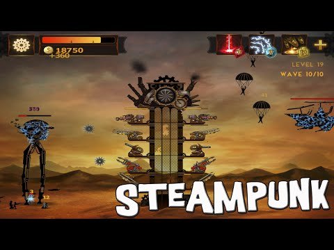  Steampunk en español - Defiende tu Torre