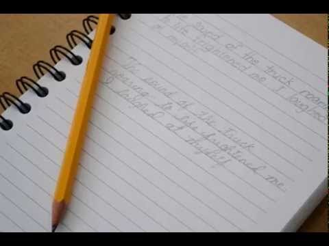 Escribir correctamente y mejorar la letra 