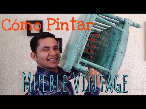 Pintar un mueble estilo Vintage