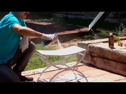  Cómo restaurar una silla de exterior oxidada