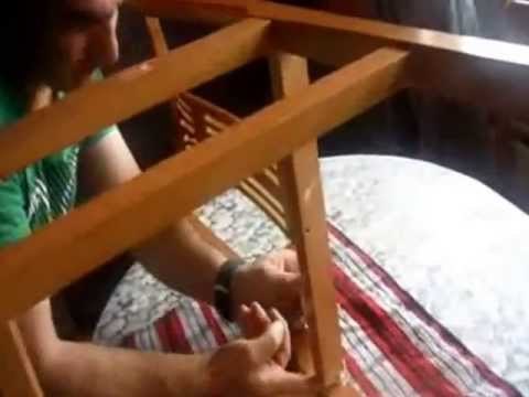 Arreglar una silla sin herramientas 