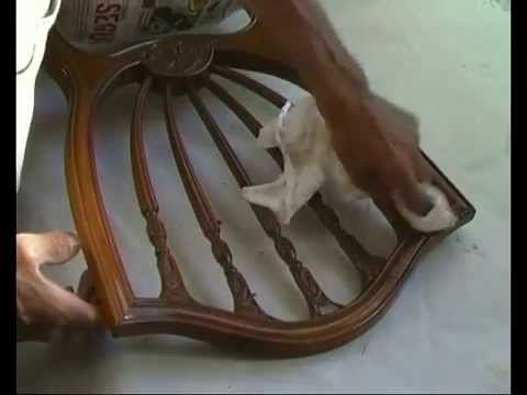 Reparar una silla con una pata rota