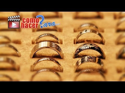 Truco casero para pulir anillos de oro