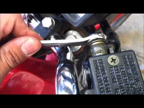 Cambio de bomba de frenos de moto