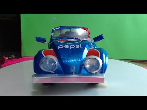 Como hacer un Volkswagen con latas de aluminio - 1