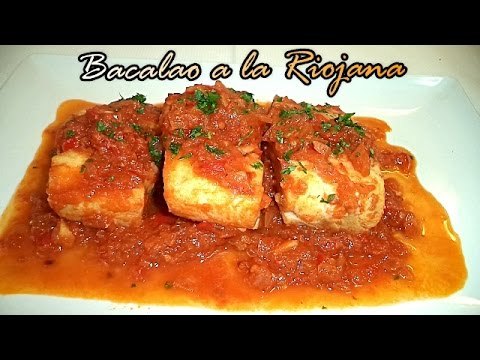 Bacalao con tomate