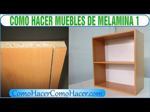 Muebles laminados de melamina