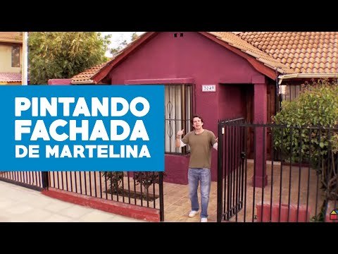 Pintar la fachada de una casa