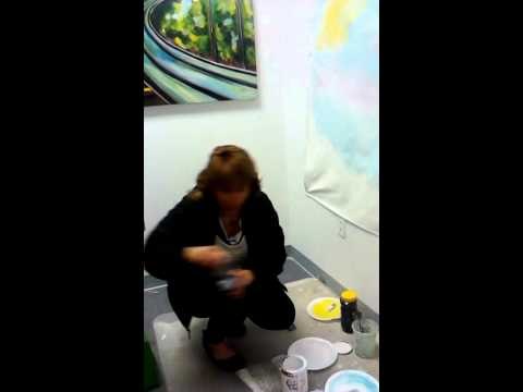 Como pintar un paisaje de invierno