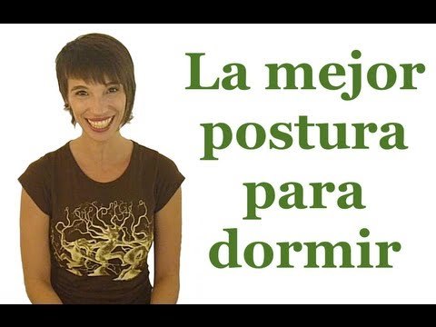 La mejor postura para dormir