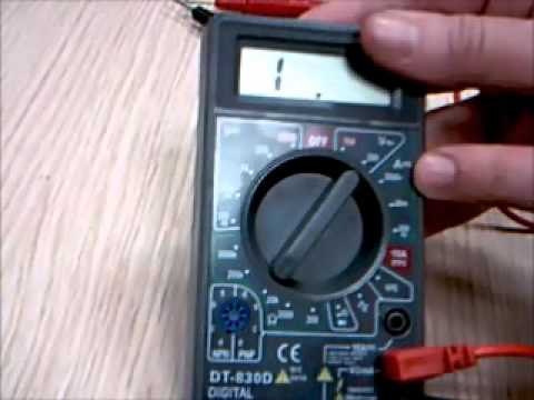 Cómo funciona un multímetro digital