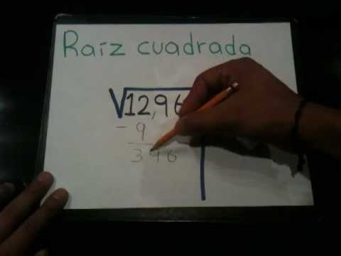 Raíz cuadrada 