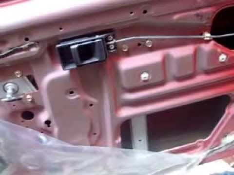 Mecanismos de puerta de coche - mantenimiento